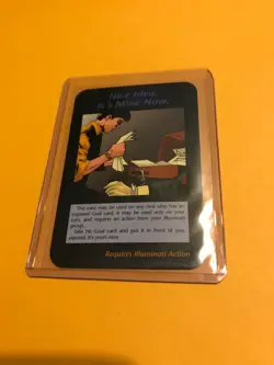NICE IDEA, IT’S MINE NOW : Illuminati INWO CCG One With All TCG PLOT Rare card - Image 4