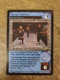 WWE WWF Raw Deal CCG Cards - Hardyz' Ambush - Image 1