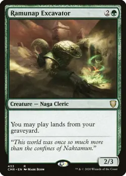1x Ramunap Excavator MTG Commander Legends NM - Image 1