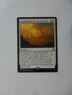 MtG AKH Amonkhet Approach of the Second Sun LP $0.75 Flat Ship VCT124265 - Image 1