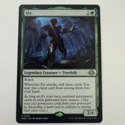 MTG Six #169 Modern Horizons 3 MH3 NM Nonfoil Rare Legendary Treefolk - Image 1