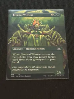Eternal Witness (Borderless) Double Masters 2022 Regular NM MTG - Image 1