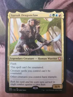 MTG EDH Custom Commander Deck: Surrak Dragonclaw - Temur Monsters - Image 1
