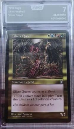 Sliver Queen Stronghold Magic Karte MTG englisch (Remasurikonigin) near mint - Image 1