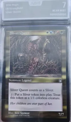 Sliver Queen Stronghold Magic Karte MTG englisch (Remasurikonigin) near mint - Image 2