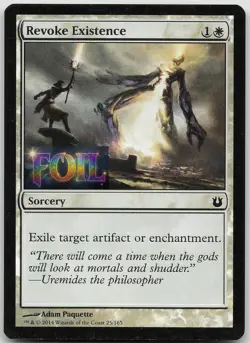 Revoke Existence FOIL Born of the Gods LP MTG - Image 1