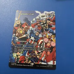 Warleader's Call (Borderless) Marvel Super Hero’s Near Mint Normal English MTG - Image 1