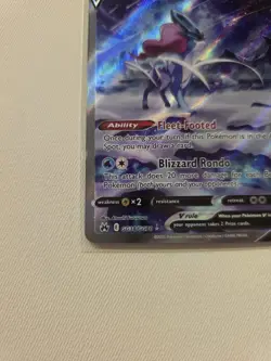 Pokemon TCG Suicune v Crown Zenith: Galarian Gallery Ultra Rare Card GG38/GG70 - Image 2