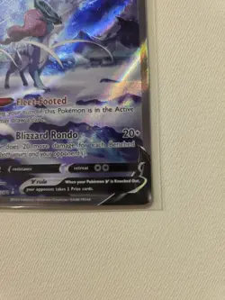 Pokemon TCG Suicune v Crown Zenith: Galarian Gallery Ultra Rare Card GG38/GG70 - Image 5