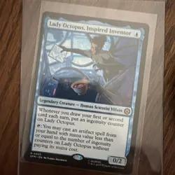 LADY OCTOPUS, INSPIRED INVENTOR x1 mtg NM-M Marvel's Spider-Man 1 Rare - Image 1