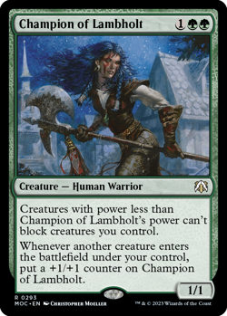 Champion of Lambholt [March of the Machine Commander] Magic MTG - Image 1