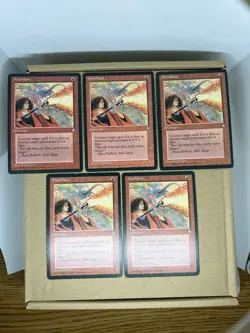 Pyroblast (5) Ice Age - Magic The Gathering - MTG - LP/MP - Image 1
