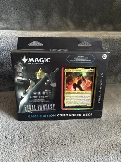 MTG Magic Final Fantasy Limit Break GAME EDITION Commander Deck SEALED! - Image 1