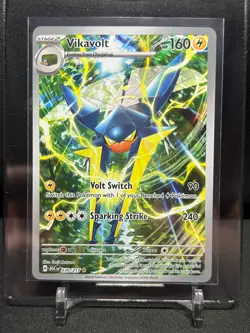 Vikavolt 230/217 IR Illustration Rare Holo Pokemon 2026 Ascended Heroes NM - Image 1