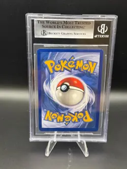 Bulbasaur 44/102 Base Set Unlimited Pokemon Beckett BGS 9 Mint - Image 2