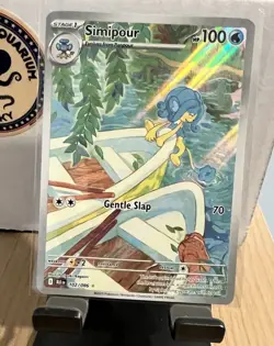 The Pokemon Company Simipour 102/086 Sv: Black Bolt IR Holo Eng 100 HP - Image 1