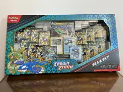 Pokemon TCG Crown Zenith Sea and Sky Premium Collection Box New Sealed - Image 1