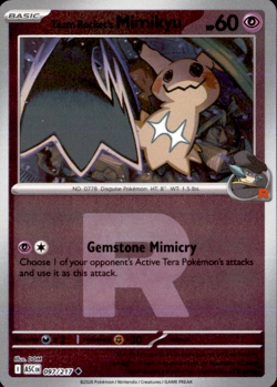 Pokemon | TEAM ROCKET'S MIMIKYU | 097/217 | Ascended Heroes - Image 1