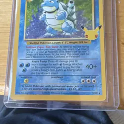 The Pokemon Company Blastoise Holo Rare Celebrations Classic EN 100 HP #2/102 - Image 5