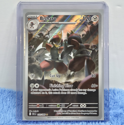 Pokemon Bisharp Illustration Rare Holo 143/086 120 HP English Sv: Black Bolt - Image 1