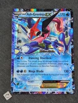 Ash-Greninja EX XY133 - XY Promo Pokemon TCG DMG - Image 1