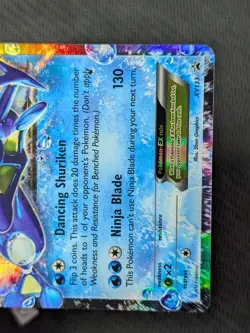 Ash-Greninja EX XY133 - XY Promo Pokemon TCG DMG - Image 5