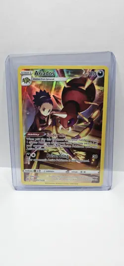 2022 Pokemon SWSH Brilliant Stars Ariados Trainer Gallery Holo #TG09/TG30 - Image 1