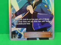 Alternate Full Art Pokemon SM Ultra Prism Volkner 156/156 Holo Near Mint - Image 5