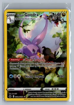 Hisuian Goodra GG21/GG70 Holo Crown Zenith Galarian Gallery Pokemon NM/M - Image 1