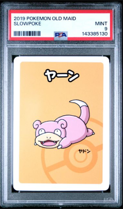 2019 Pokemon Old Maid Slowpoke Mint PSA 9 - Image 1