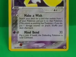 2004 Pokemon EX Hidden Legends Jirachi Holo 8/101 MINT Condition Grade Worthy - Image 5