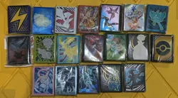 Lot Of 10 Pokemon Official TCG Sleeves (65&64 Ct.) Factory Sealed Read Describe - Image 1