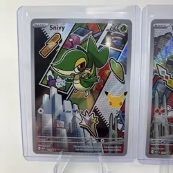 First Partners Series 2 Snivy Tepig Oshawott Grookey Scorbunny Pokemon TCG - Image 2