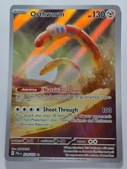 ORTHWORM 224/193 ILLUSTRATION RARE PALDEA EVOLVED HOLO NM/M POKEMON - Image 1