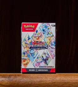Pokemon TCG: S&V Prismatic Evolutions Booster Bundle (6pks) Factory Sealed - Image 1