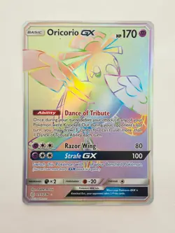 Pokemon Oricorio GX Rainbow Rare | Cosmic Eclipse 255/236 - Image 1