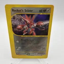 Pokemon Rocket's Scizor #4/9 Best of Game Promo NM - Image 1