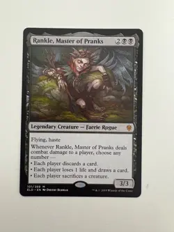 Rankle Master of Pranks MTG Magic the Gathering Card NM Near Mint ELD - Image 1