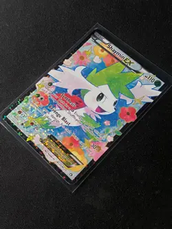 Shaymin EX RC21/RC25 Pokemon Legendary Treasures 2013 Full Art Holo LP - Image 4