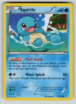 Squirtle 29/149 Common Boundaries Crossed Pokemon LP - Image 1