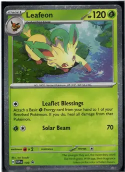 Leafeon (Cosmos Holo) 170 Holo Promo Scarlet & Violet Promo Pokemon NM - Image 1