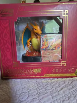 Pokemon TCG Charizard EX Super Premium Collection Figure Box Sealed - Image 1