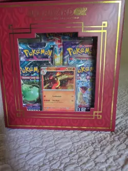 Pokemon TCG Charizard EX Super Premium Collection Figure Box Sealed - Image 2