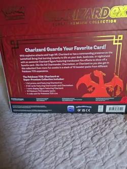Pokemon TCG Charizard EX Super Premium Collection Figure Box Sealed - Image 4