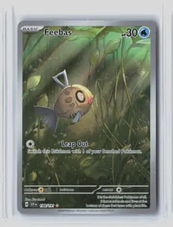 Feebas 198/191 Illustration Rare Surging Sparks Pokemon Holo Near Mint - Image 1