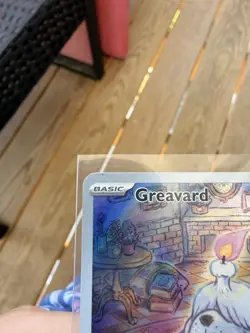 Pokemon TCG Greavard 214/198 Scarlet & Violet Illus Rare Holo English - Image 4