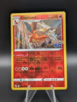 Charizard 010/078 Pokemon GO Reverse Holo - Image 1