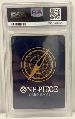 2024 ONE PIECE JAPANESE PROMOS MOS BURGER #080 MONKEY D. LUFFY PSA 10 - Image 2