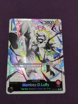 One Piece Monkey. D. Luffy ST21-001 Alternate Art Gear 5 - Image 1