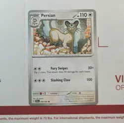 Persian 049/064 Common Shrouded Fable Pokemon Card - NM Near Mint - Image 1
